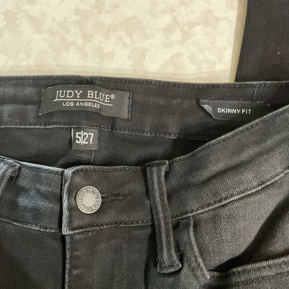 Judy Blue Women's Black Jeans skinny fit size 5/27 - Picture 3 of 4